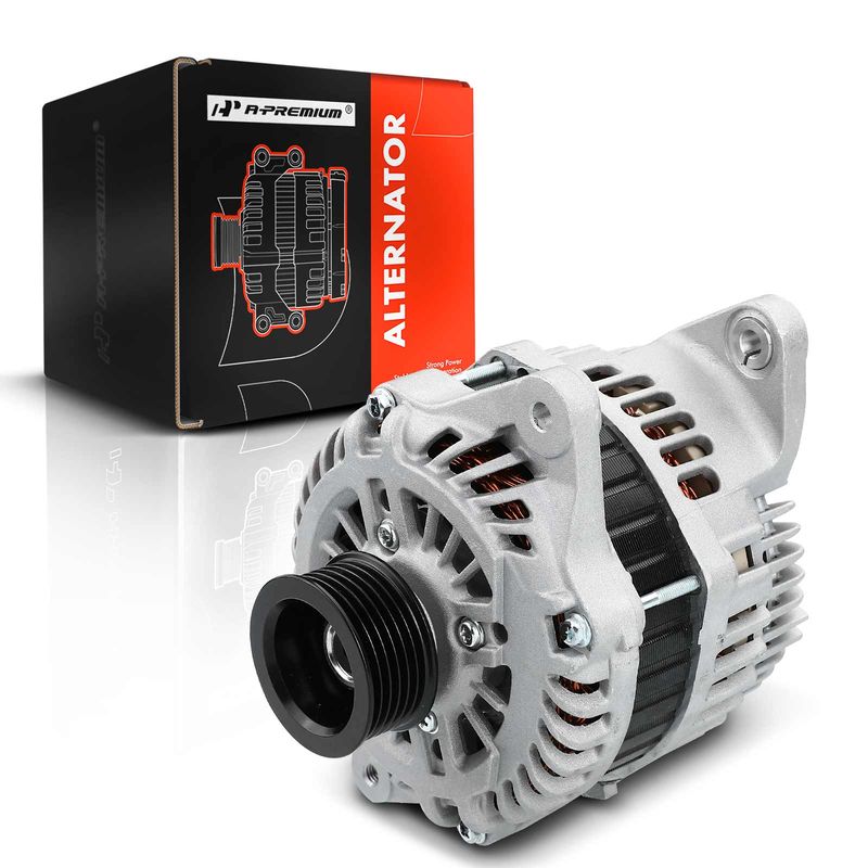 Alternator 130A 12V CW 6-Groove Pulley for Subaru Legacy 10-17 Outback Tribeca