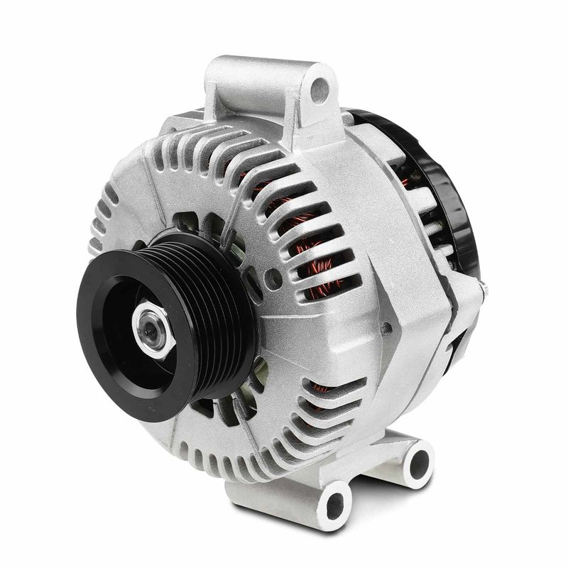 Alternator 130A 12V CW 8-Groove Pulley for Ford F-250 F-350 F450 F550 Super Duty
