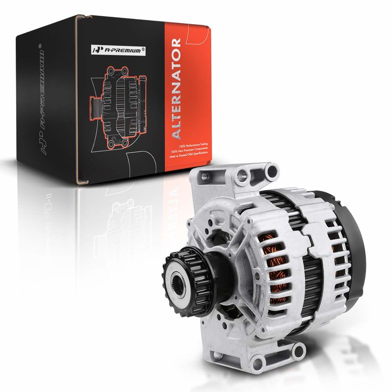 Alternator 180A 12V CCW Gear Decoupler Pulley for Volvo S80 V60 V70 XC60 XC70 XC90