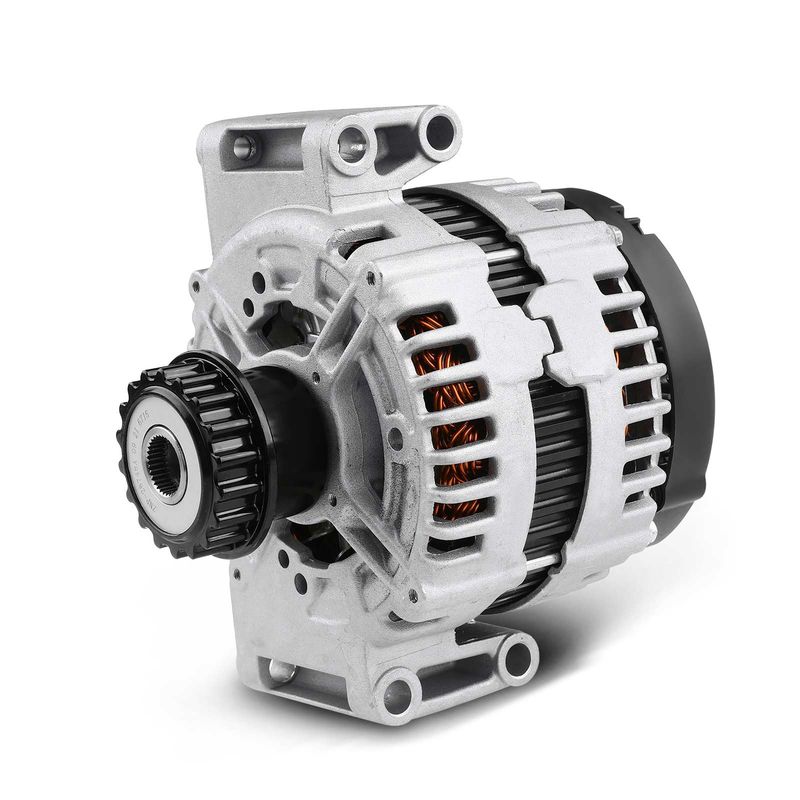Alternator 180A 12V CCW Gear Decoupler Pulley for Volvo S80 V60 V70 XC60 XC70 XC90
