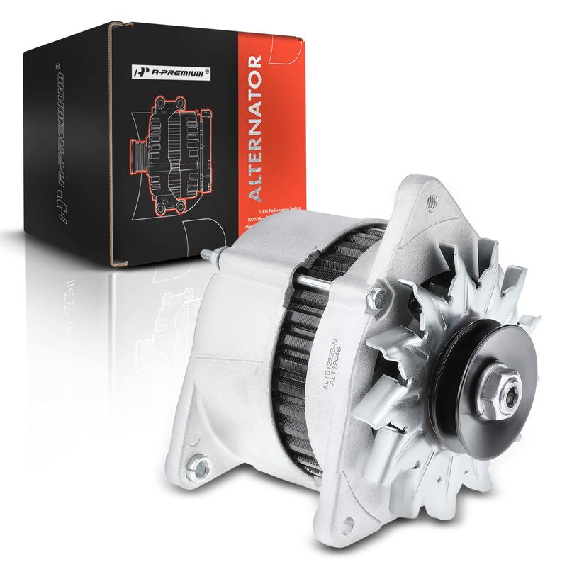 Alternator 55A 12V CW 1-Groove Pulley for J.C. Bamford 406 410 412 415 Perkins