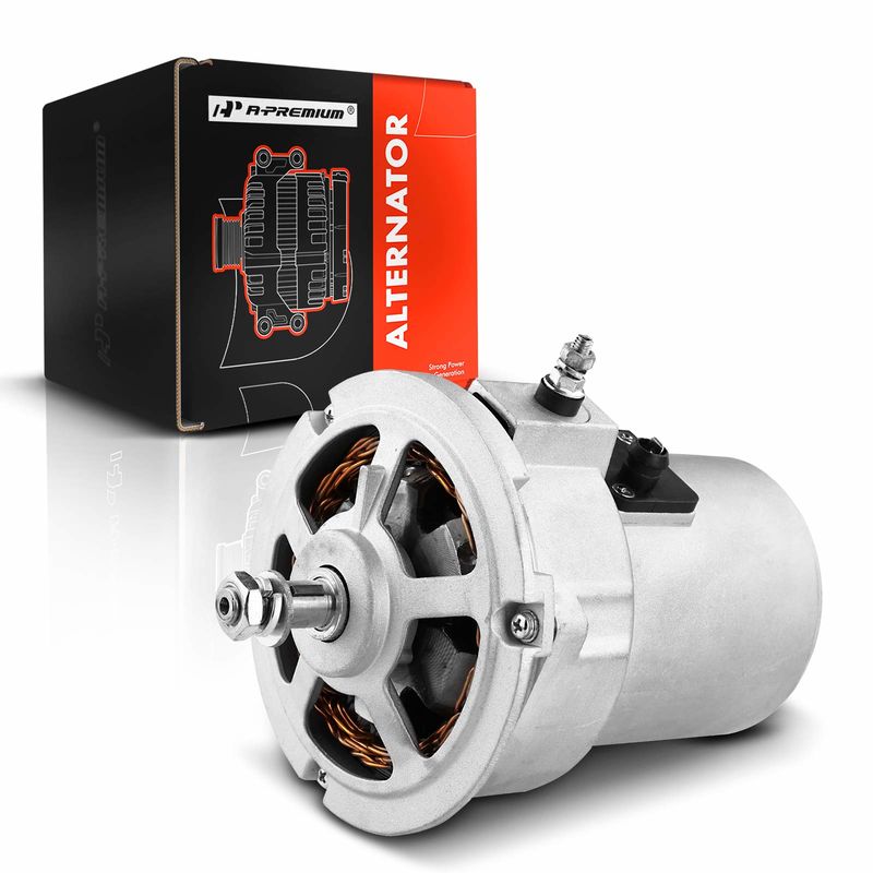 Alternator 55A 12V CW without Pulley for Volkswagen Beetle Super Beetle 75-80 1.6L