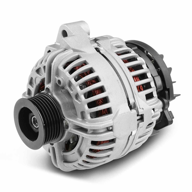 Alternator 120A 12V CCW 6-Groove Pulley for Volvo S60 V70 2001-2004 S80 1999-2002