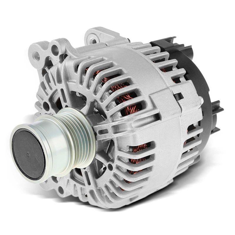 Alternator 140A 12V CW 6-Groove Clutch Pulley for Volkswagen Jetta 2016-2018