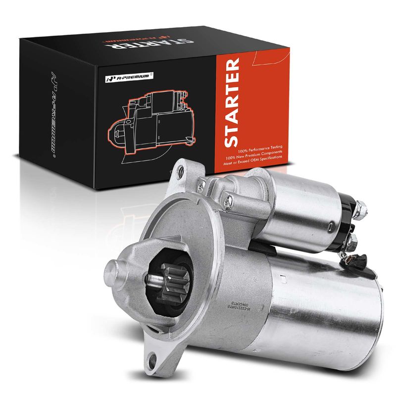 Starter Motor 1.5KW 12V CW 10 Teeth for Ford F-250 1992-1996 F-350 Manual trans.