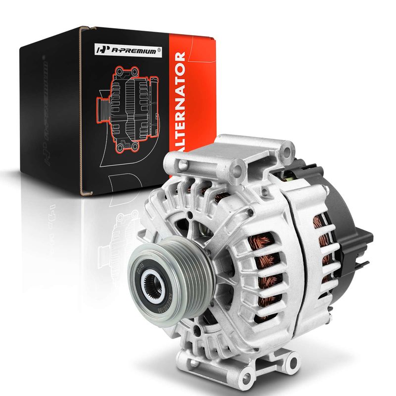 Alternator 180A 12V CW 6-Groove for Audi Q5 S4 S5 SQ5 2013 2014-2017 V6 3.0L