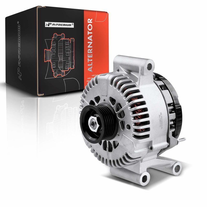 Alternator 130A 12V CW 6-Groove Pulley for Ford Focus 2005 2006 2007 L4 2.0L