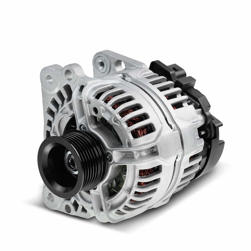 Alternator 130A 12V CW 6-Groove Pulley for Ford Focus 2005 2006 2007 L4 2.0L