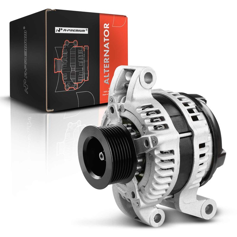 Alternator 130A 12V CW 8-Groove for Ford F-250 F-350 F-450 F-550 Super Duty 6.4L