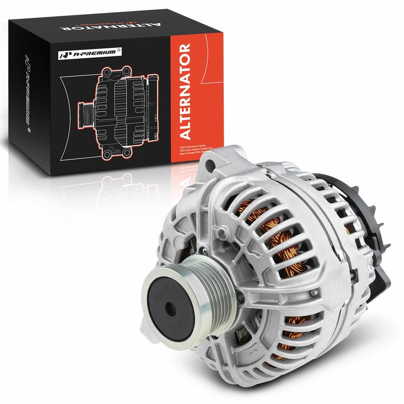 Alternator 160A 12V CCW 6-Groove Clutch Pulley for Volvo S60 07-09 V70 XC70 XC90