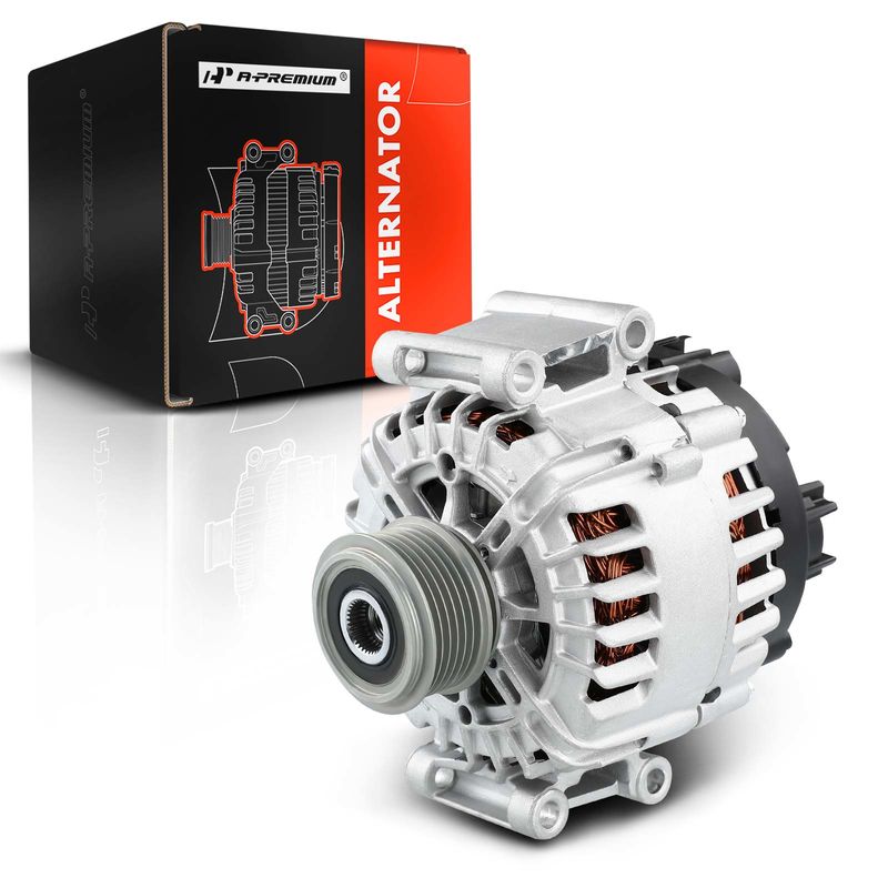 Alternator 150A 12V CW 6-Groove Clutch for Audi A5 Quattro Q5 S4 S5 2010-2012
