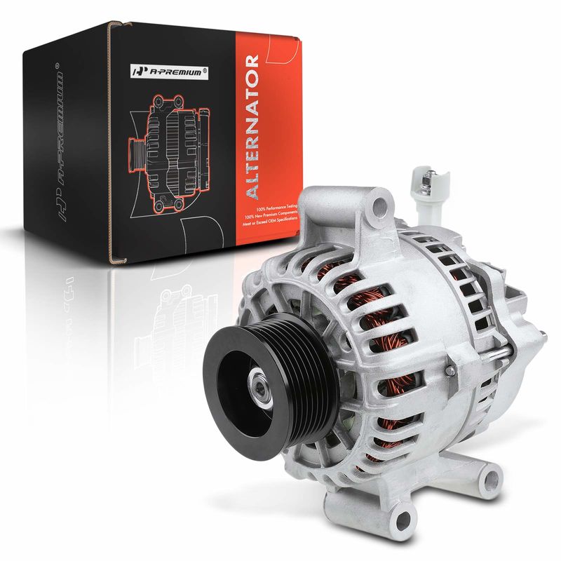 Alternator 110A 12V CW 8-Groove for Ford E-450 E-550 Econoline Super Duty