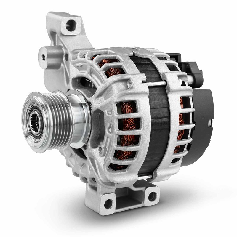Alternator 180A 12V CCW 6-Groove Clutch for Land Rover Discovery Sport LR2