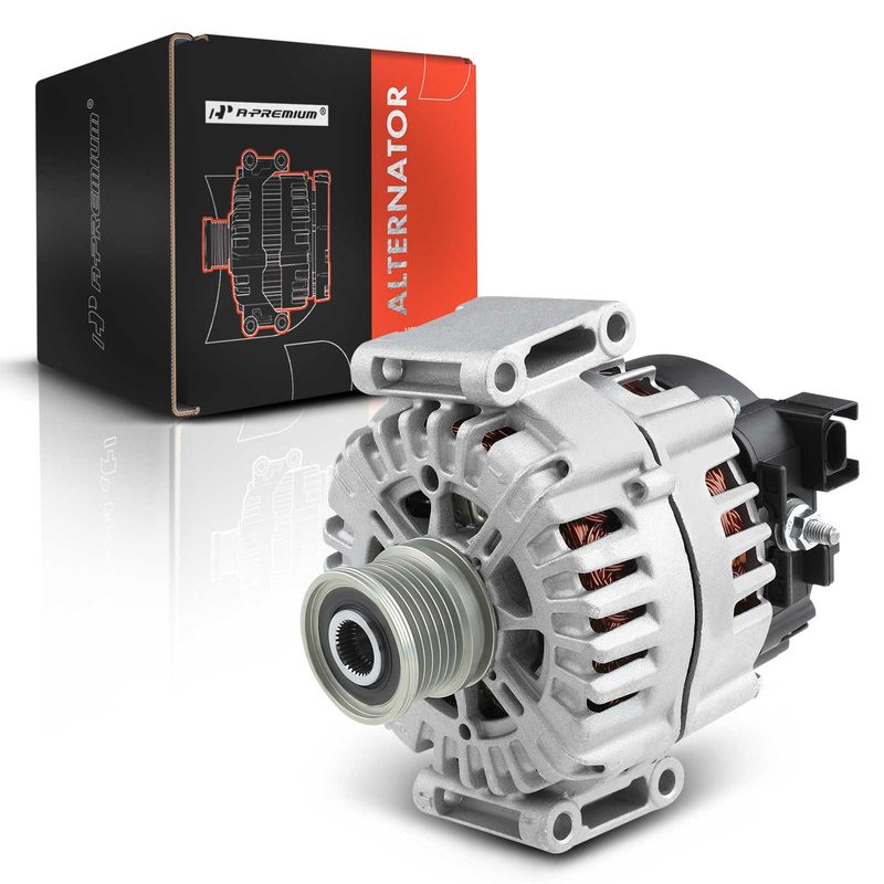 Alternator 180A 12V CW 6-Groove Clutch for Mercedes-Benz W204 C300 X204 GLK350