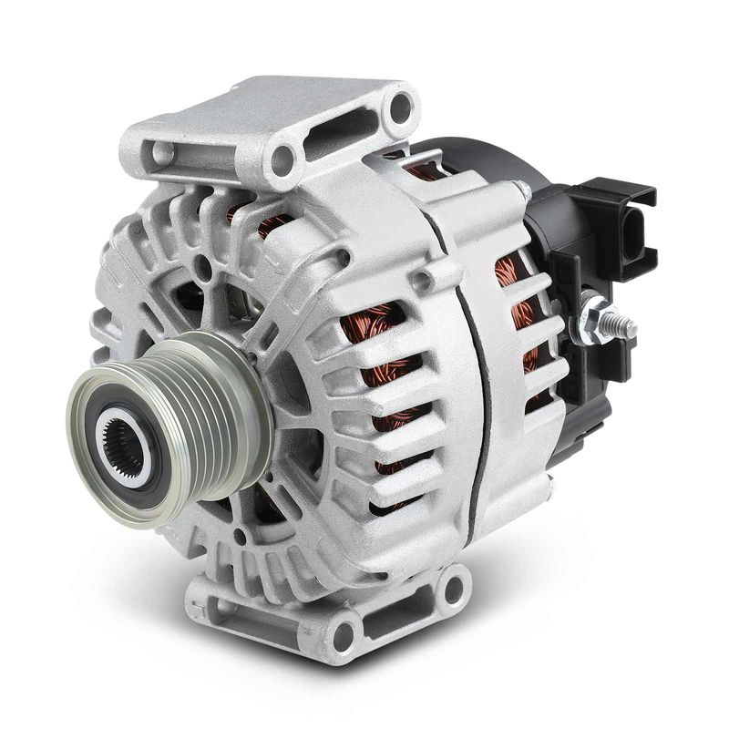 Alternator 180A 12V CW 6-Groove Clutch for Mercedes-Benz W204 C300 X204 GLK350