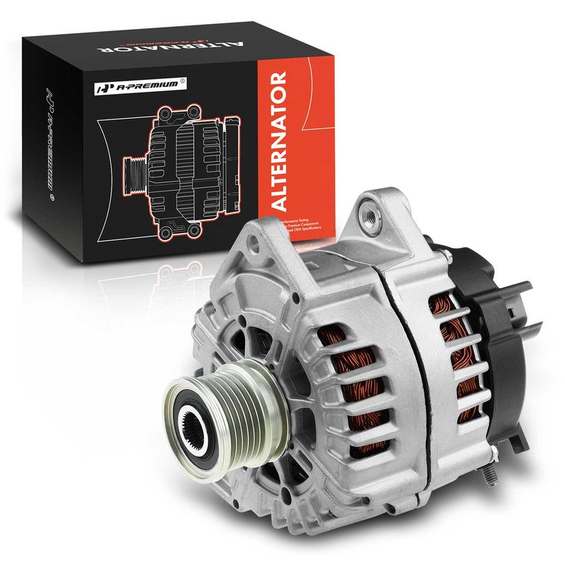 Alternator 220A 12V CW 6-Groove Clutch for Mercedes-Benz CL63 AMG 11-14 S63 AMG