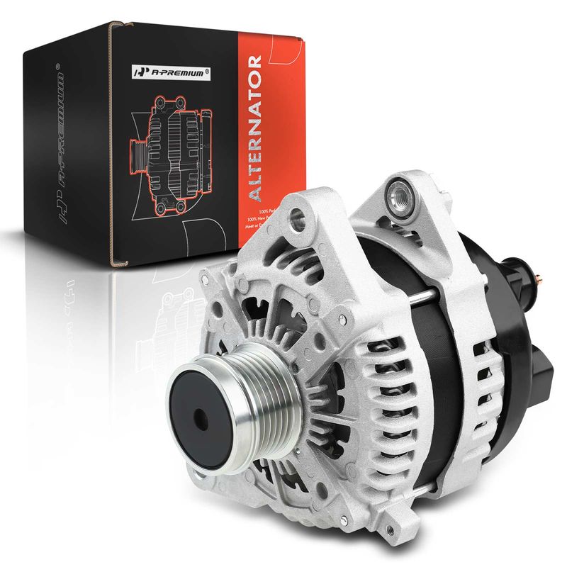 Alternator 180A 12V CW 6-Groove Clutch for Hyundai Genesis 09-16 Equus Kia K900