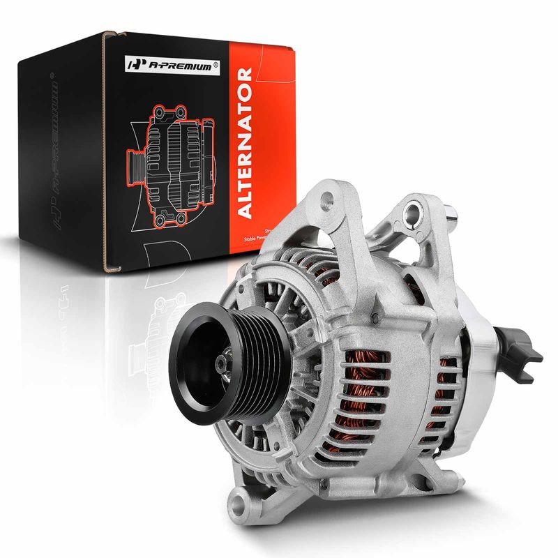 Alternator 120A 12V CW 8-Groove for Dodge D250 D350 Ram 2500 3500 W250 W350