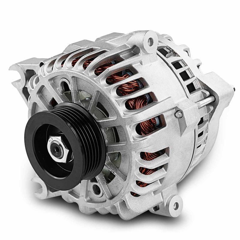 Alternator 135A 12V CW 6-Groove for Ford E-150 E-250 E-150 Club Wagon E-350 E450