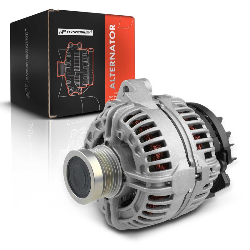 Alternator 120A 12V CW 6-Groove Clutch for Volvo S60 C70 S70 V70 L5 2.3L 2.4L