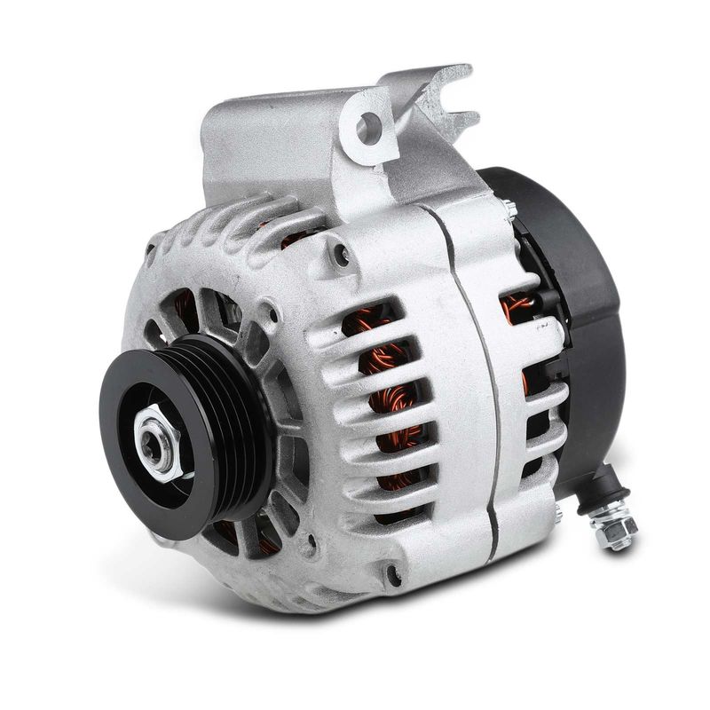 Alternator 102A 12V CW 5-Groove Pulley for Chevrolet Malibu Pontiac Olds L4 2.4L