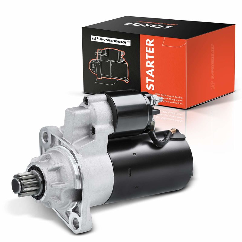 Starter for Volkswagen Beetle Jetta Audi TT Quattro 2.0KW 12V CCW 10 Teeth