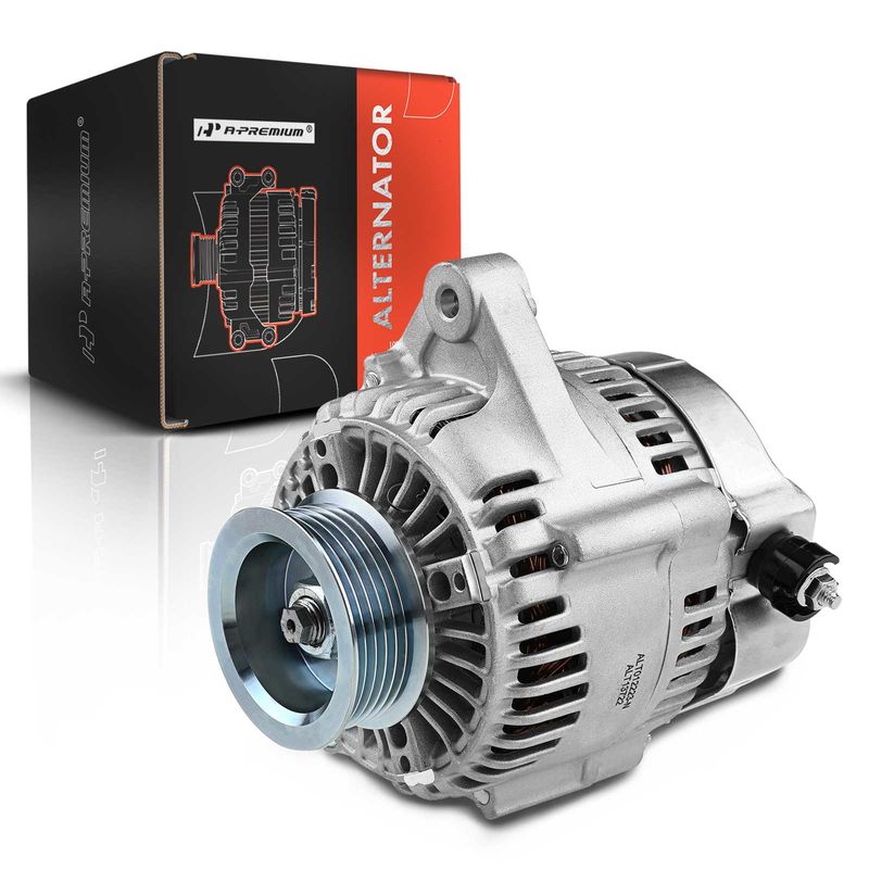 Alternator 90A 12V CCW 6-Groove Pulley for Honda Prelude 1997-2001 L4 2.2L