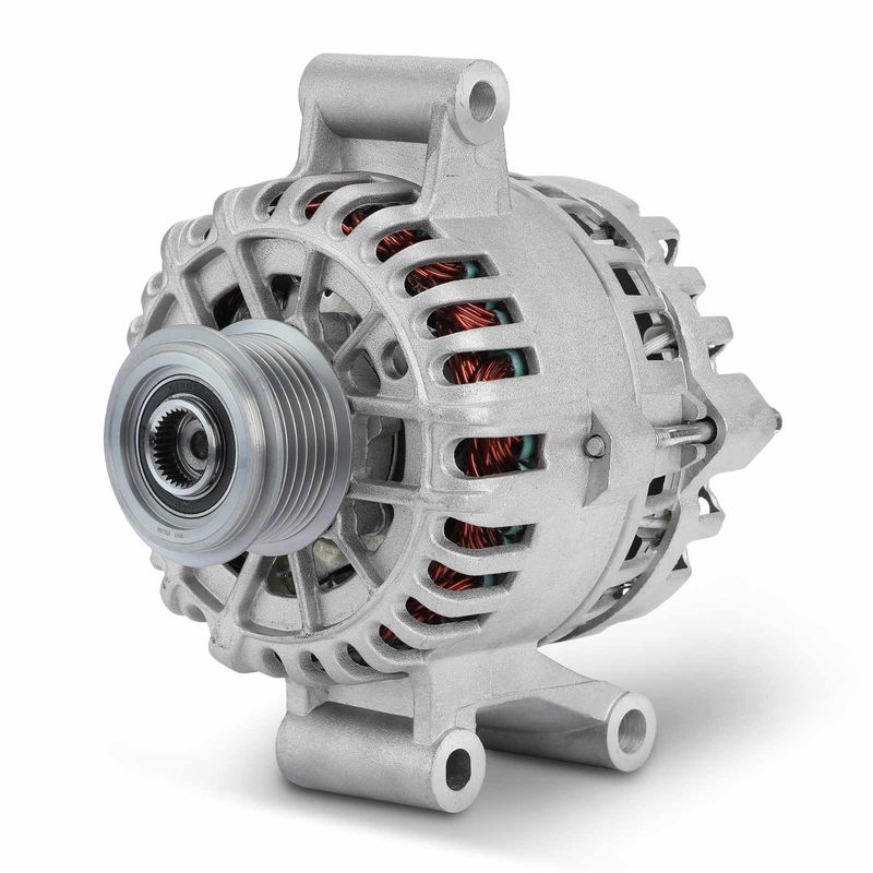 Alternator 110A 12V CW 6-Groove Clutch Pulley for Ford Focus 2005-2006 2.0L 2.3L
