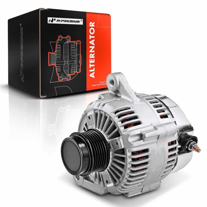 Alternator 136A 12V CW 6-Groove Clutch for Jeep Liberty 02-05 Wrangler TJ 03-06