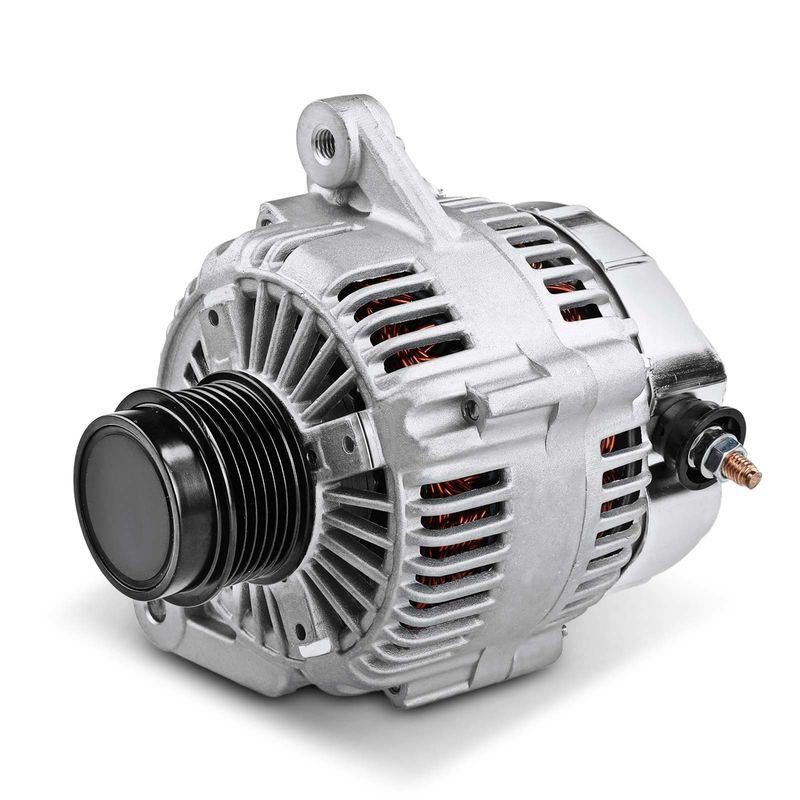 Alternator 136A 12V CW 6-Groove Clutch for Jeep Liberty 02-05 Wrangler TJ 03-06