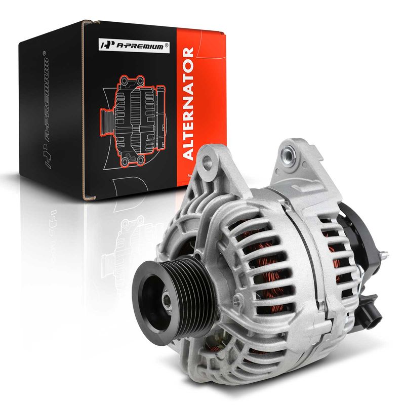 Alternator 136A 12V CW 8-Groove for Dodge Ram 2500 Ram 3500 03-05 Ram 4000 2005