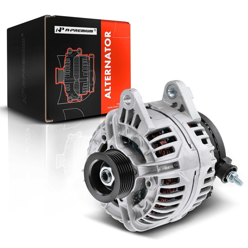 Alternator 132A 12V CW 6-Groove for Dodge Durango Ram 1500 Jeep Grand Cherokee
