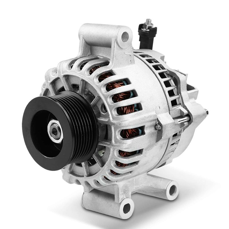 Alternator 110A 12V CW 8-Groove for Ford F-250 F-350 F-450 Super Duty 1999-2001