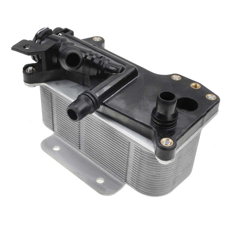 Transmission Oil Cooler Heat Exchanger with Thermostat for BMW F10 528i L4 2.0L