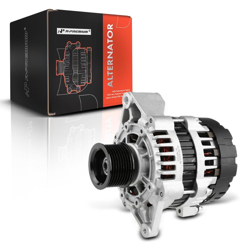 Alternator 95A 12V CW 8-Groove Pulley for Cummins Fire Power CFP39-F15 Trackless
