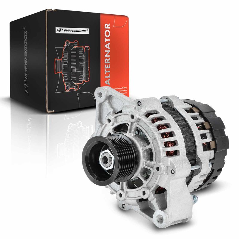 Alternator 95A 12V CW 8-Groove Pulley for Case Tractor 430 440 Diesel 05-12