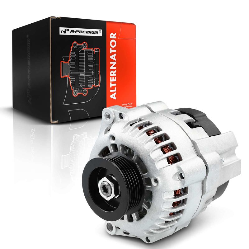 Alternator 100A 12V CW 6-Groove Pulley for Chevy LLV S10 GMC Sonoma Isuzu Hombre