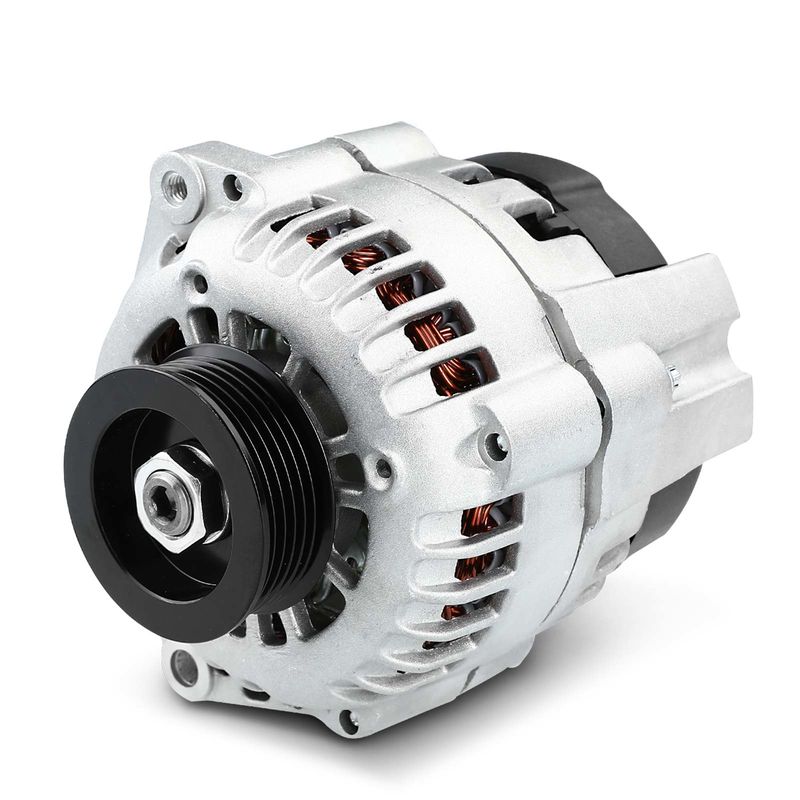 Alternator 100A 12V CW 6-Groove Pulley for Chevy LLV S10 GMC Sonoma Isuzu Hombre