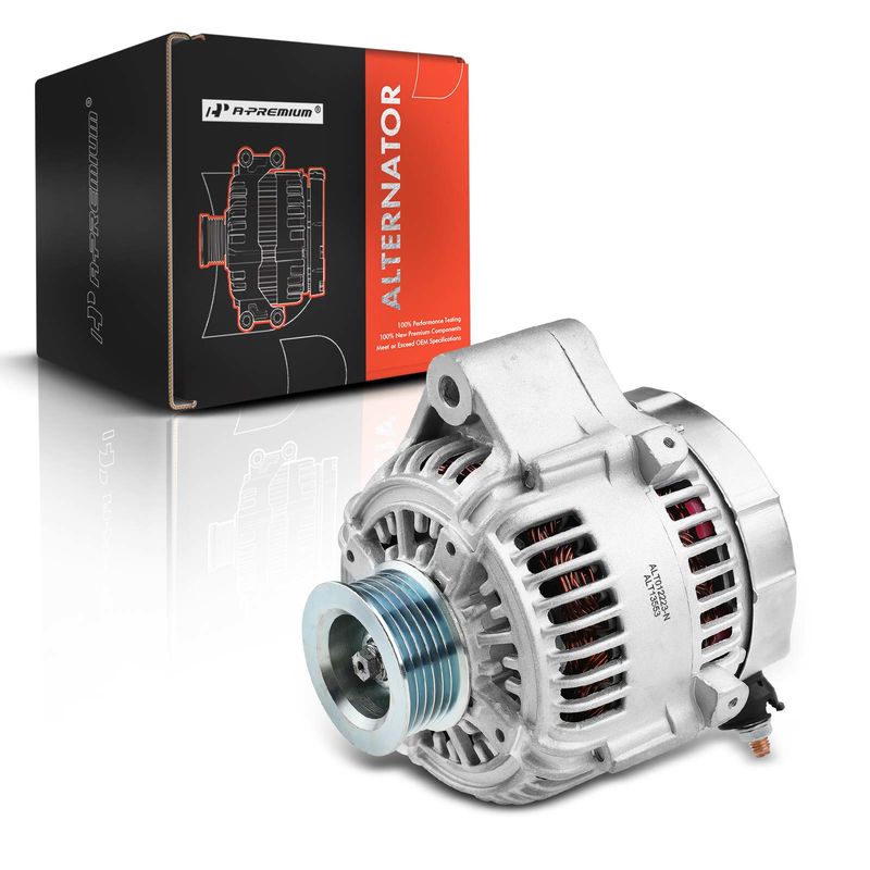 Alternator 100A 12V CW 6-Groove Pulley for Lexus LS400 1993 1994 V8 4.0L
