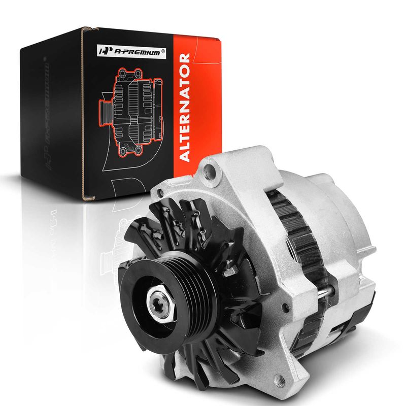 Alternator 12V CW 6-Groove for Chevy GMC C/K 1500 2500 3500 Suburban Tahoe Yukon