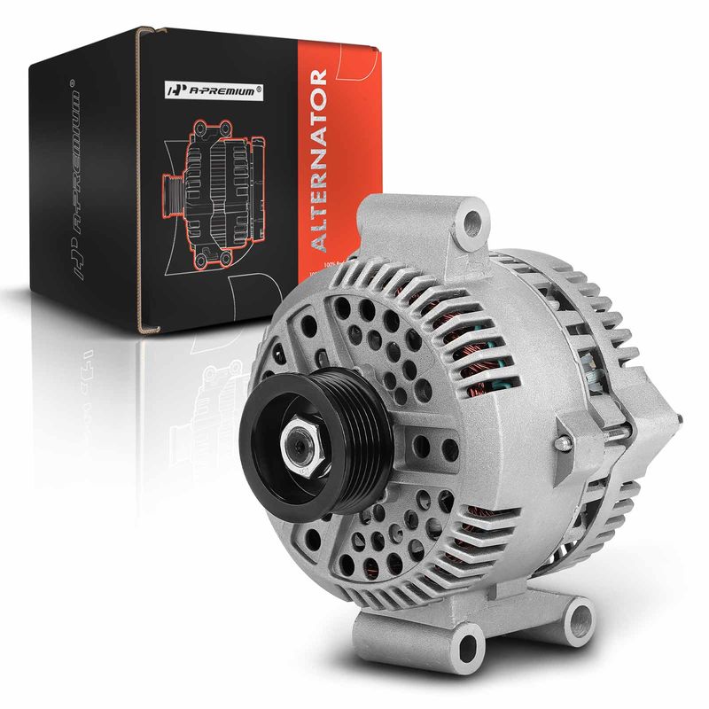 Alternator 130A 12V CW 6-Groove Pulley for Ford F-150 E-150 Explorer Mazda B2300