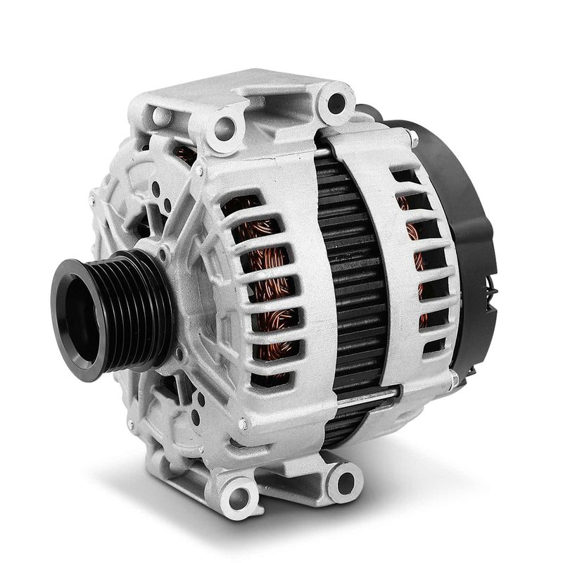 Alternator 220A 12V CW 6-Groove Pulley for Mercedes-Benz S550 Dodge Freightliner