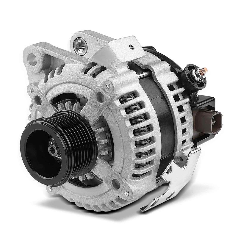 Alternator 130A 12V CW 7-Groove Pulley for Toyota Highlander 2004-2007 L4 2.4L