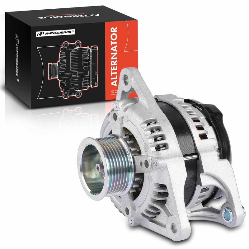 Alternator 130A 12V CW 7-Groove Pulley for Dodge Ram 1500 2004-2006 Viper