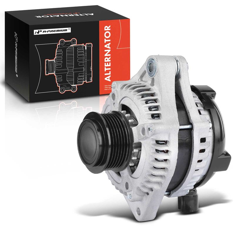Alternator 135A CW 6-Groove Pulley for Acura RDX 2013-2015 V6 3.5L