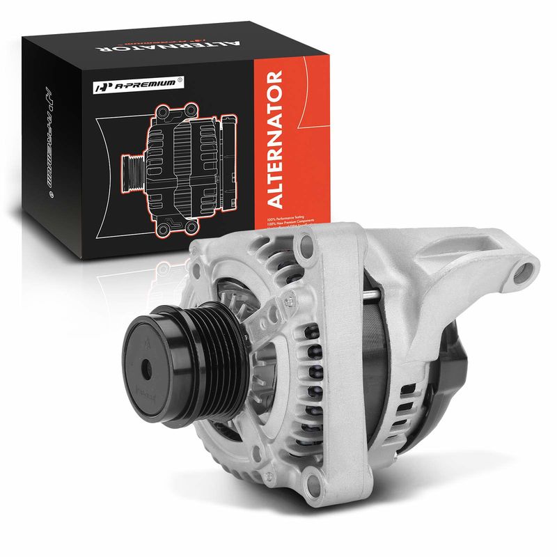 Alternator 150A 12V CW 6-Groove Decoupler Pulley for Jeep Liberty 2005-2006 2.8L