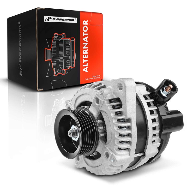 Alternator 130A 12V CW 6-Groove Pulley for Saturn Vue 2004 2005 2006 2007 3.5L