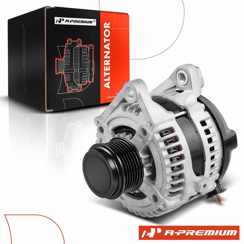 Alternator for Toyota Highlander 2009-2014 Venza L4 2.7L 150A 12V CW 6-Groove