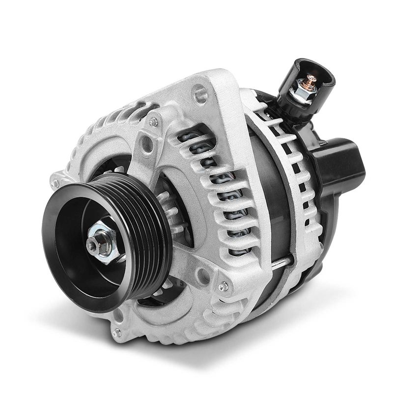 Alternator 130A 12V CW 6-Groove Pulley for Honda Accord 2004 2005 2006 2007 3.0L