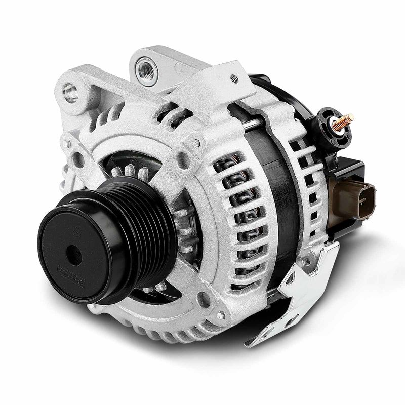 Alternator 100A 12V CW 7-Groove Clutch Pulley for Toyota RAV4 2006-2008 2.4L